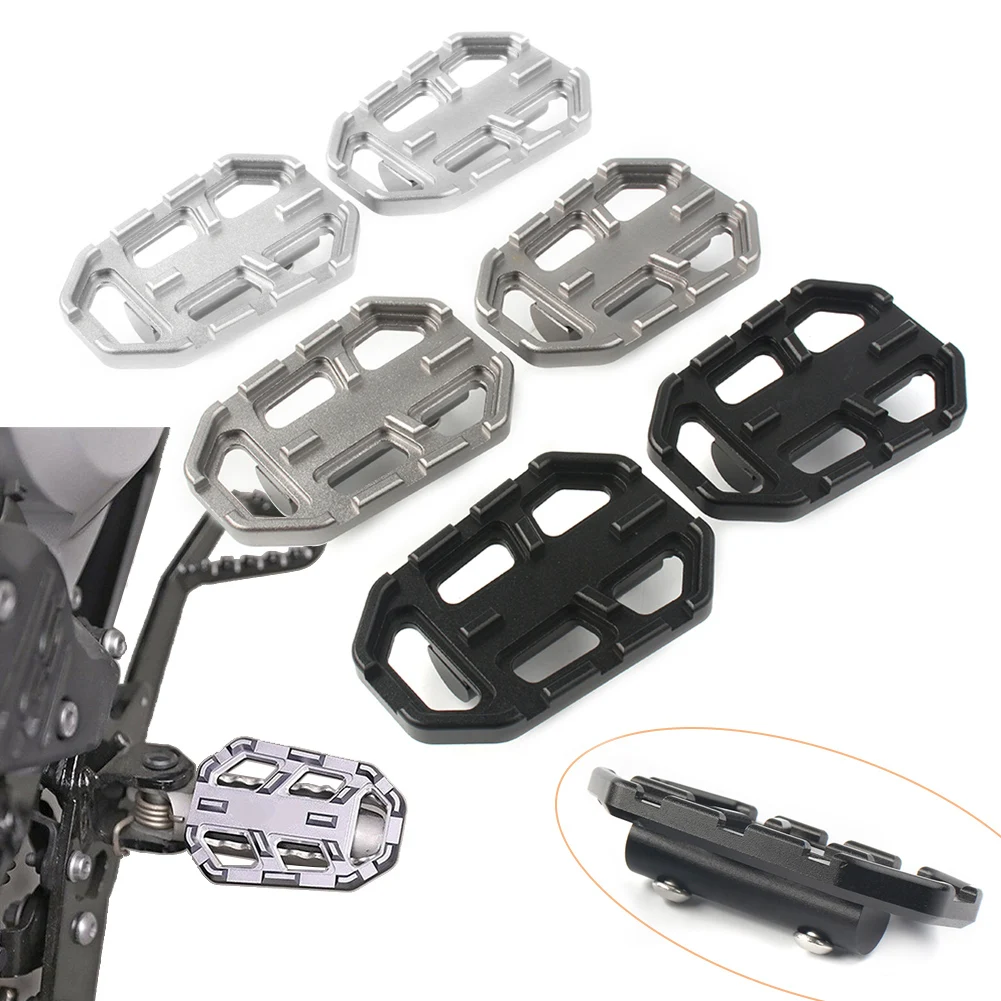 

2Pcs CNC Motorcycle FootPeg Extender Pedal Foot Rest For BMW R1200GS G310GS S1000XR & R9T Scrambler / R9T Urban GS