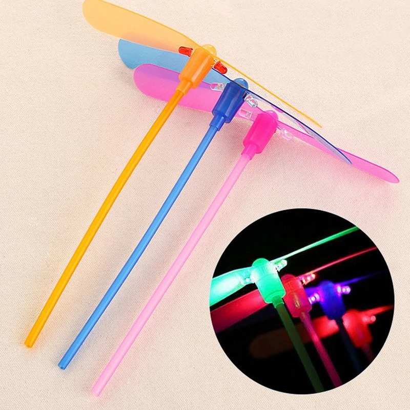 5Pcs-Set-Children-Baby-Colorful-LED-Night-Lighting-Bamboo-Dragonfly-Outdoor-Fly-Glowing-Bamboo-copter-Flashing