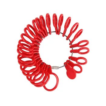 

Finger Ring Sizer Gauge Stick Plastic Standard US Measuring Sizes Jewelry Tools Equipment HSJ88