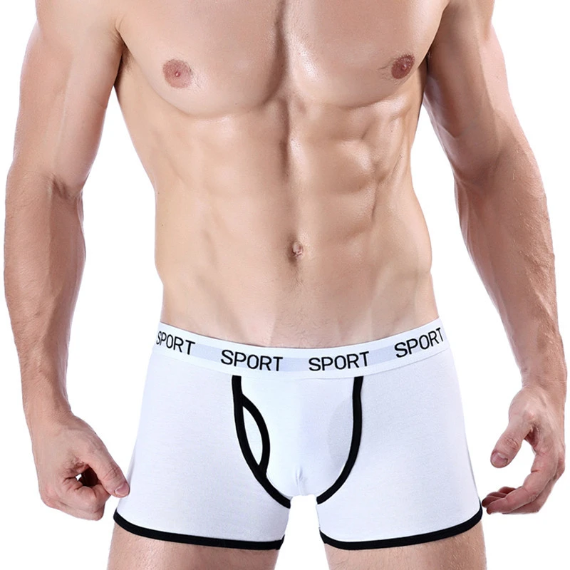 

Sport Style Men Cotton Underwear Boxer Hot Fashion Underpants Male Boxers Shorts Mens Boxer Homme Coton Cueca Boxers Homme