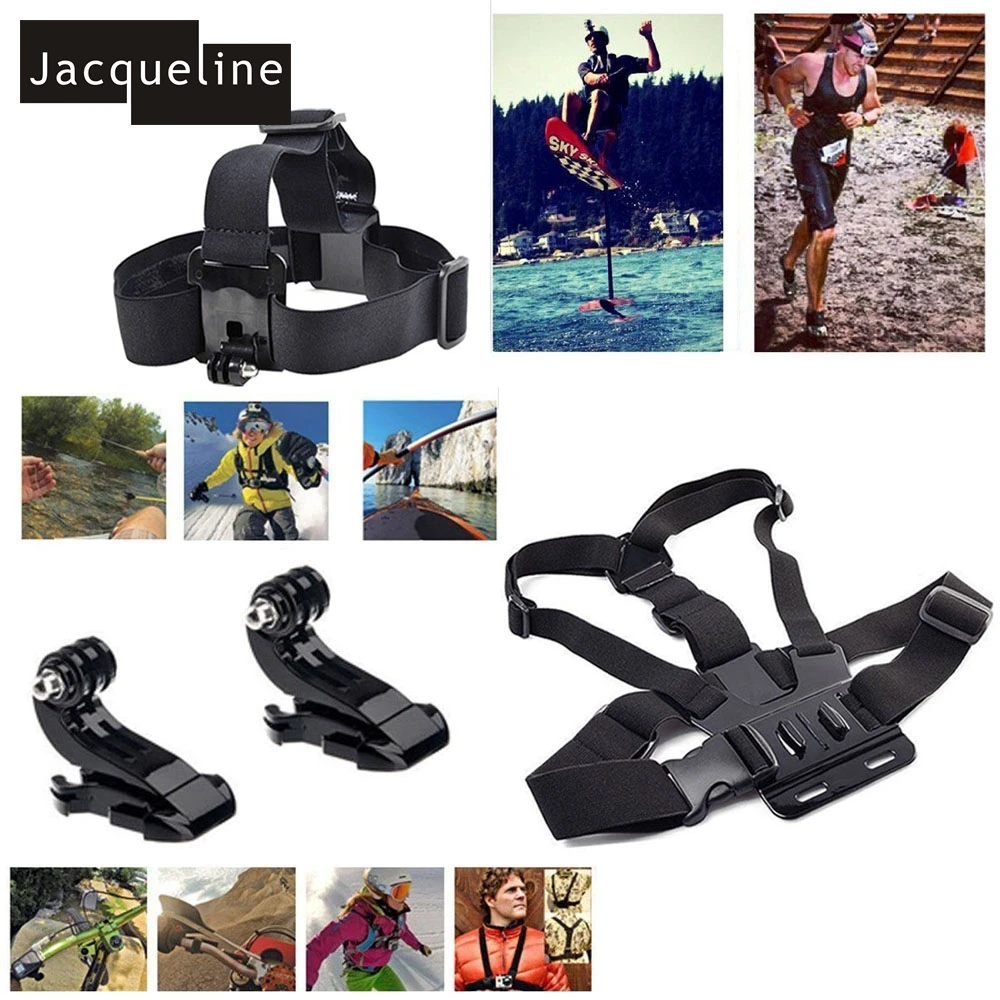 Жаклин для серфинга комплект для экшн-камеры GoPro Hero набор с ремешком для крепления монопод палка с захватом для спортивной экшн-камеры Go Pro GoPro Hero 6 5 HD 3+ 3 2 4 для SJ4000