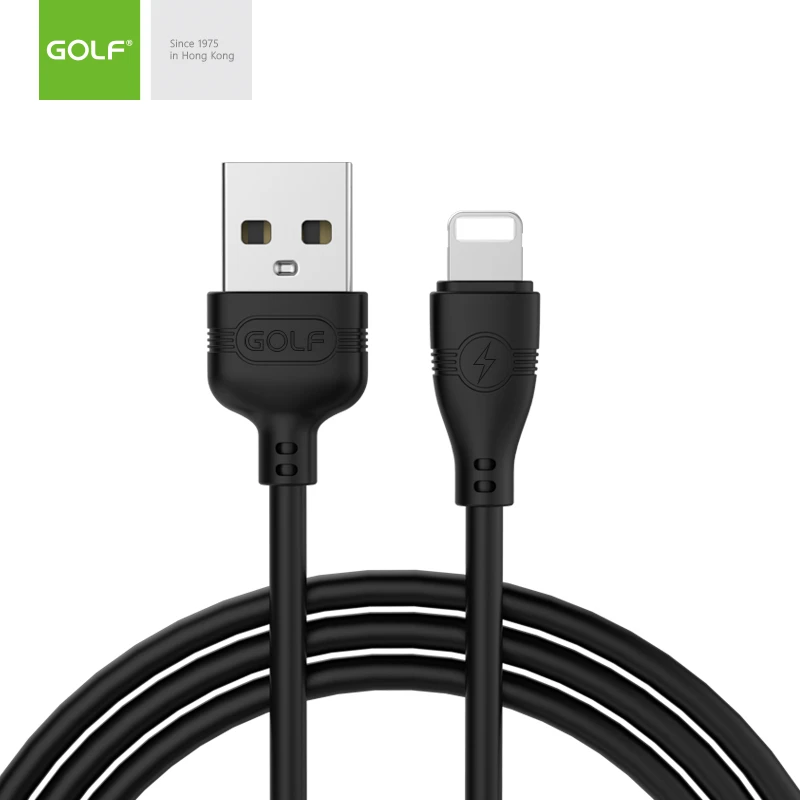 جولف 1 M USB كبل مزامنة بيانات ل فون 5 5 S 5C SE 6 6 S 7 8 زائد X XS ماكس XR السريع شحن المحمول شاحن USB للهاتف أسلاك كابلات