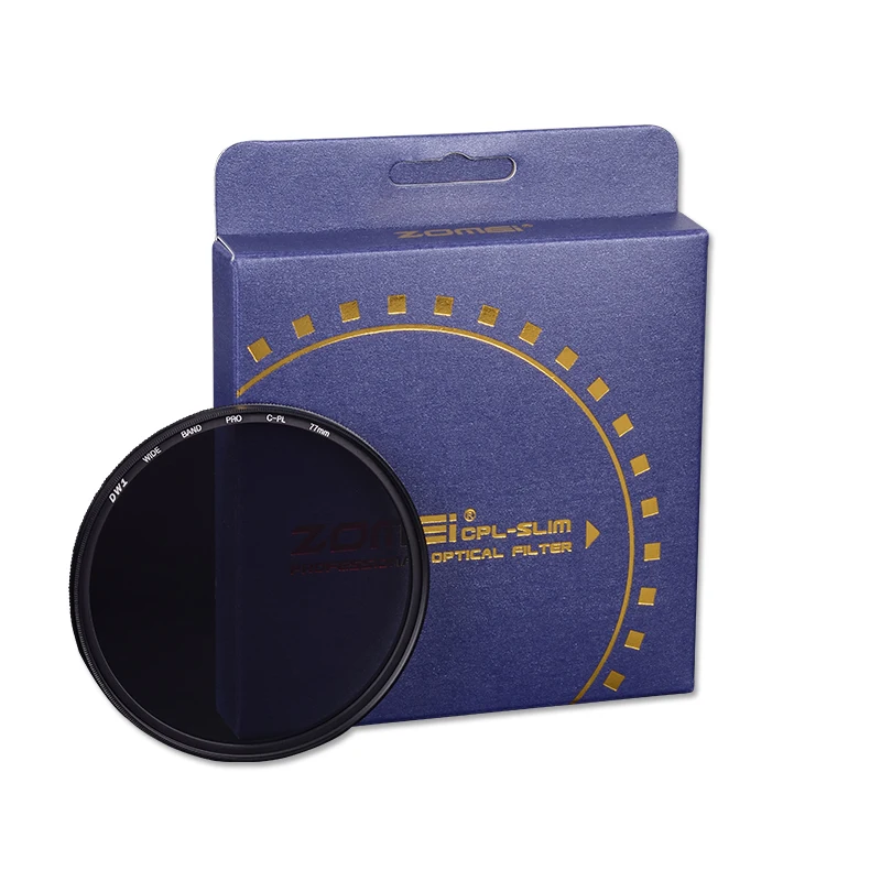 ZOMEI 52mm CPL Polarizer Filter Polariser For Nikon D5200 D5100 D3200