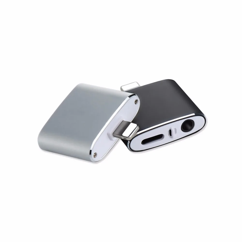 

Adapters Charger Converter with Audio Charging Port For iPhone7 Audio Adapter Cable Charging Listening Music Line Control Call