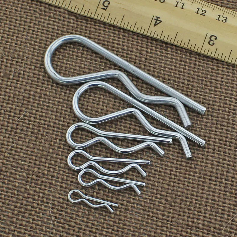 

10PCS-M1.8*32 B-type Cotter Pin, Wave Pin, Bolt, Hairpin Lock Pin, Card Pin