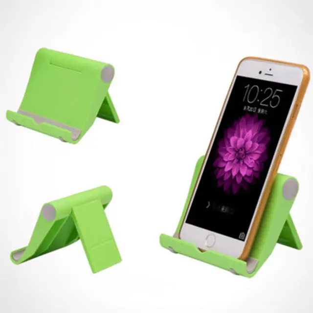 1PC Universal Folding Table Cell Phone Holder Desktop Plastic Stand for