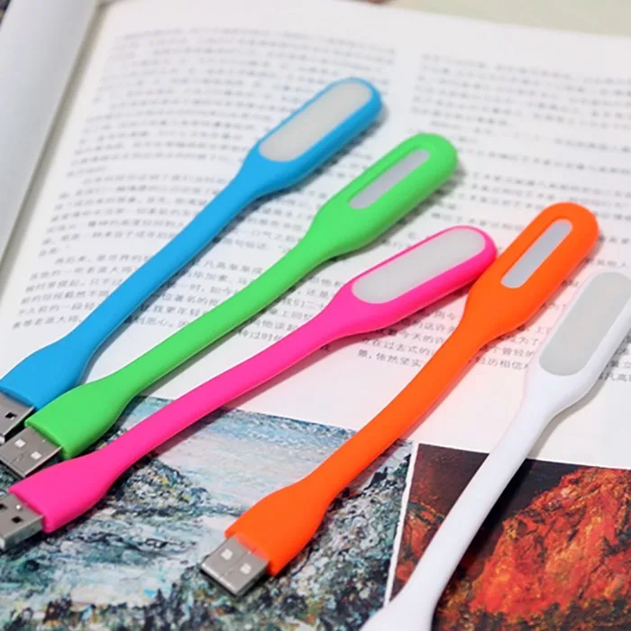 Горячая распродажа 10 цветов портативный для Xiaomi USB светодиодный светильник с USB для банка питания/компьютерный светодиодный светильник для защиты зрения USB светодиодный для ноутбука