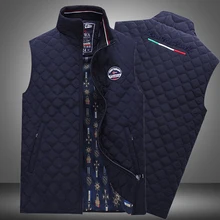 Новая брендовая куртка sharked мужской жилет без рукавов Зимние Повседневные теплые пальто мужские с хлопковой подкладкой мужской жилет размера плюс утепленный жилет