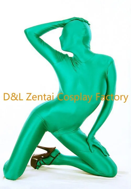 DHL Мода озеро зеленый полноразмерный, из лайкры купальник из спандекса сексуальный зентай костюм MT205 Прямая поставка