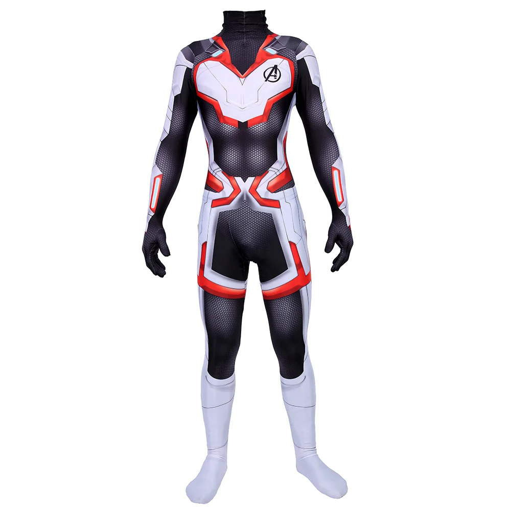 Hot New Avengers Endgame Quantum Realm Cosplay Bodysuit Suit Jumpsuits Superhero Halloween Cosplay Costume