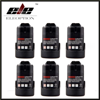 

6x 10.8V Li-ion 1.5Ah Rechargeable Battery for Bosch BAT411 2 607 336 014 PS40-2 PS20-2 PS10-2