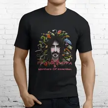 Новая модная футболка из хлопка с короткими рукавами для мамы и Франка ZAPPA