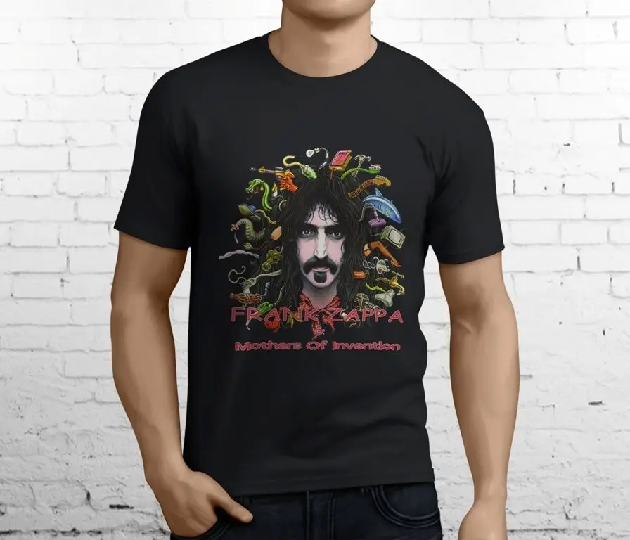

New FRANK ZAPPA AND THE MOTHERS OF INVENTIONfashion 100% Cotton T-shirt New Street Wind Short-sleeved For 2019