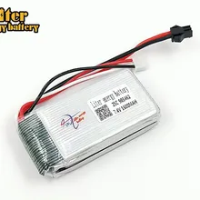 7,4 V 1600 mAh Lipo батарея 903462 25c перезаряжаемое устройство дистанционного управления на батарейках модель самолета батарея SMplug