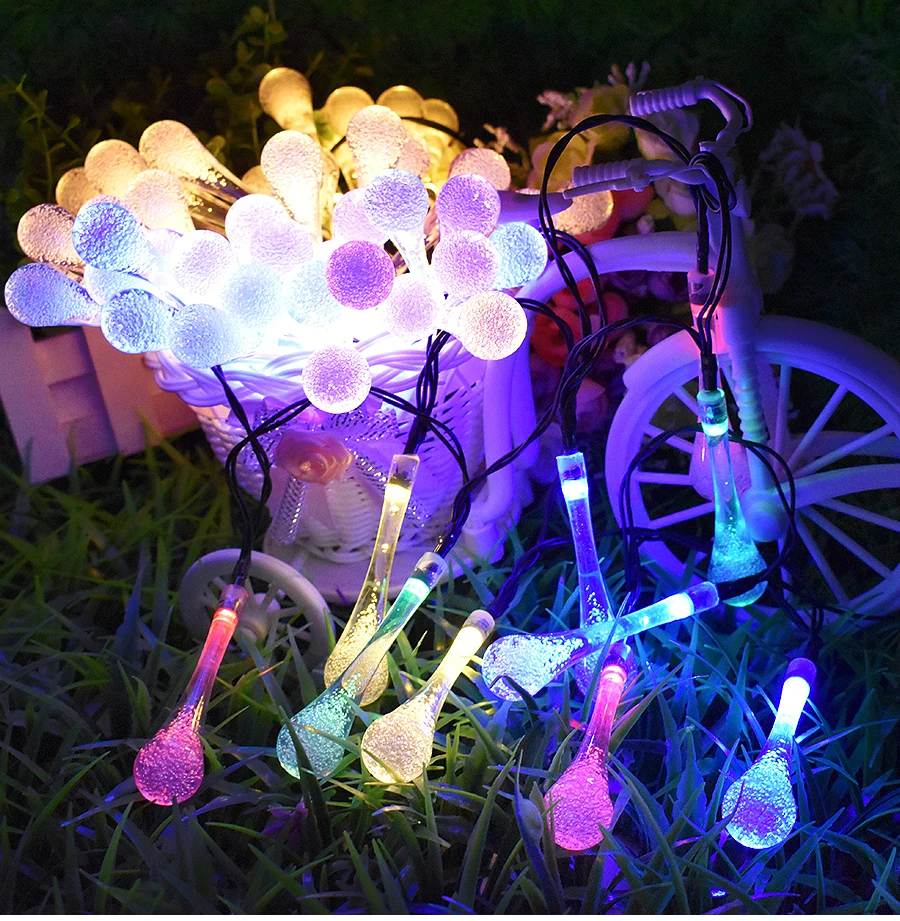 8 modes Lighting effect LED solar string lights 4.8m 20leds 6.5m 30leds Holiday Decoration outdoor garden Fairy lights Christmas 8 modes Lighting effect LED solar string lights 4.8m 20leds 6.5m 30leds Holiday Decoration outdoor garden Fairy lights Christmas