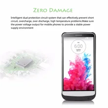 Чехол power Bank для LG g3 3200mAh перезаряжаемая, запасная Внешняя батарея зарядное устройство power Bank power Case Чехол для LG g3