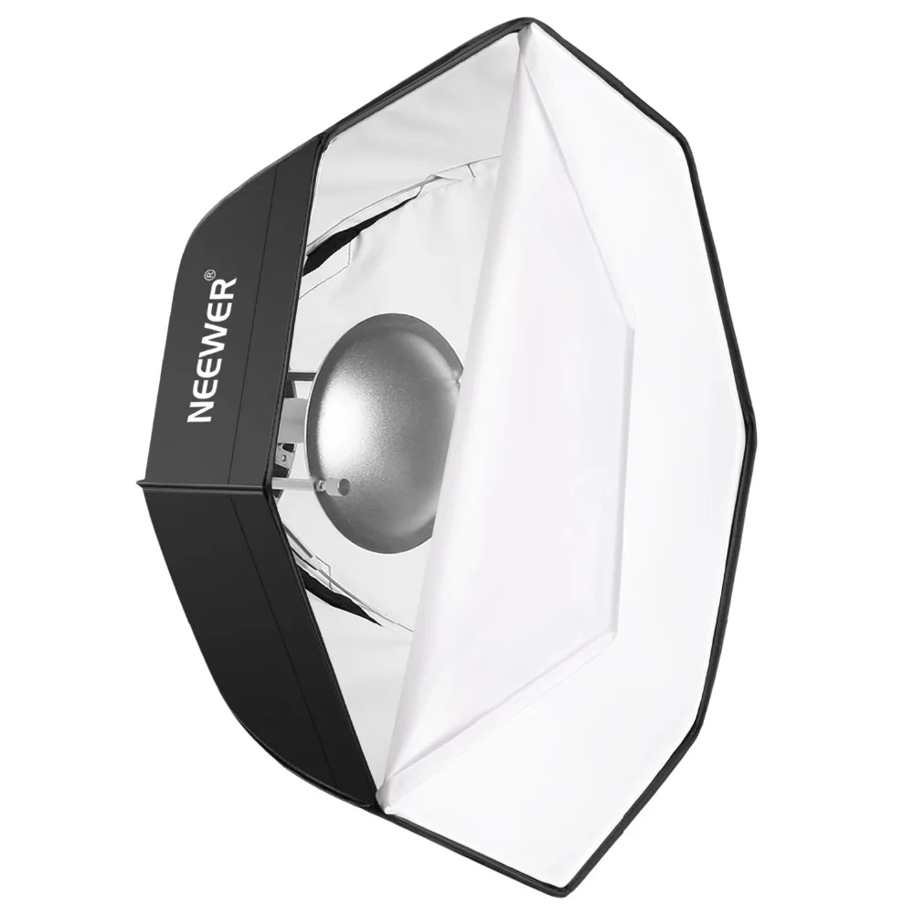 Neewer фотостудия 24 дюйма/60 см Beauty Dish восьмиугольный софтбокс Bowens Speedring для