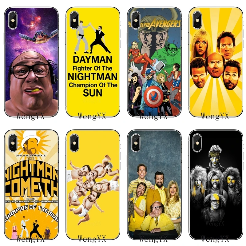

TV It's Always Sunny in Philadelphia For Apple iPhone X XR XS Max 8 7 plus 6s 6 plus SE 5s 5c 5 4s 4 TPU Soft phone cover case