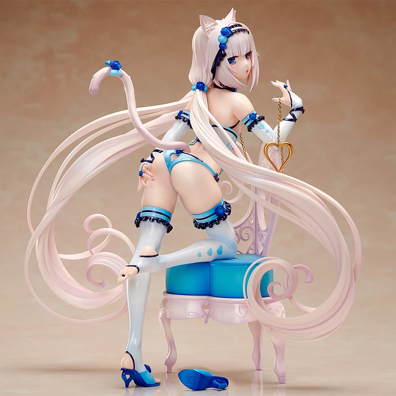 

2019 New Native Nekopara Chocola & Vanilla 1/7 Scale PVC Action Figure Anime Sexy Girl Figures Anime Figure Model Toys 24cm