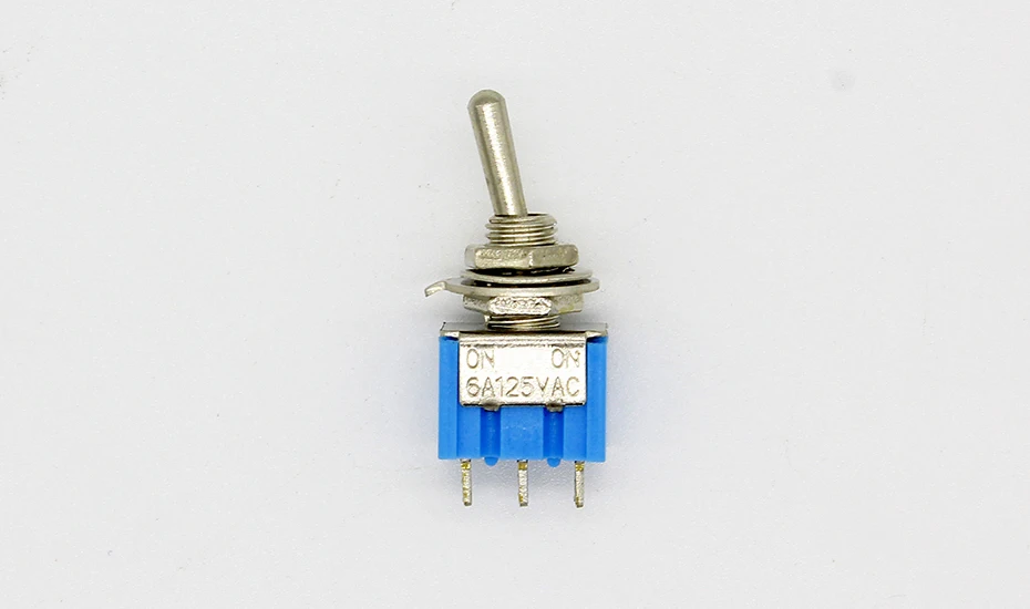 10pc/LOT Blue Mini MTS-102 3-Pin SPDT ON-ON 6A 125VAC Miniature Toggle Switches 60 kva generator