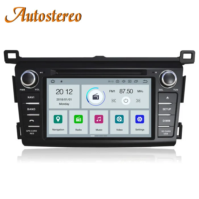Flash Deal Autostereo Android 9.0 RAM Car GPS Navigation For Toyota RAV4 2013 2014 2015 Auto multimedia Radio tape recorder Car DVD player 1