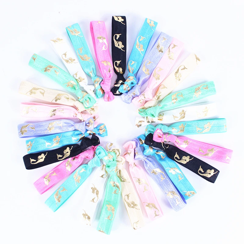 

10pcs Mermaid Party Wedding Team Bride To Be Tribe Hand Band Head Rope Hair Accessories Bachelorette Hen Party Decor Supplies,Q