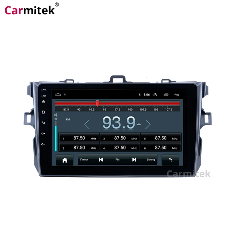 Автомобильная Мультимедийная система GPS навигации сенсорный экран радио Android 2 din