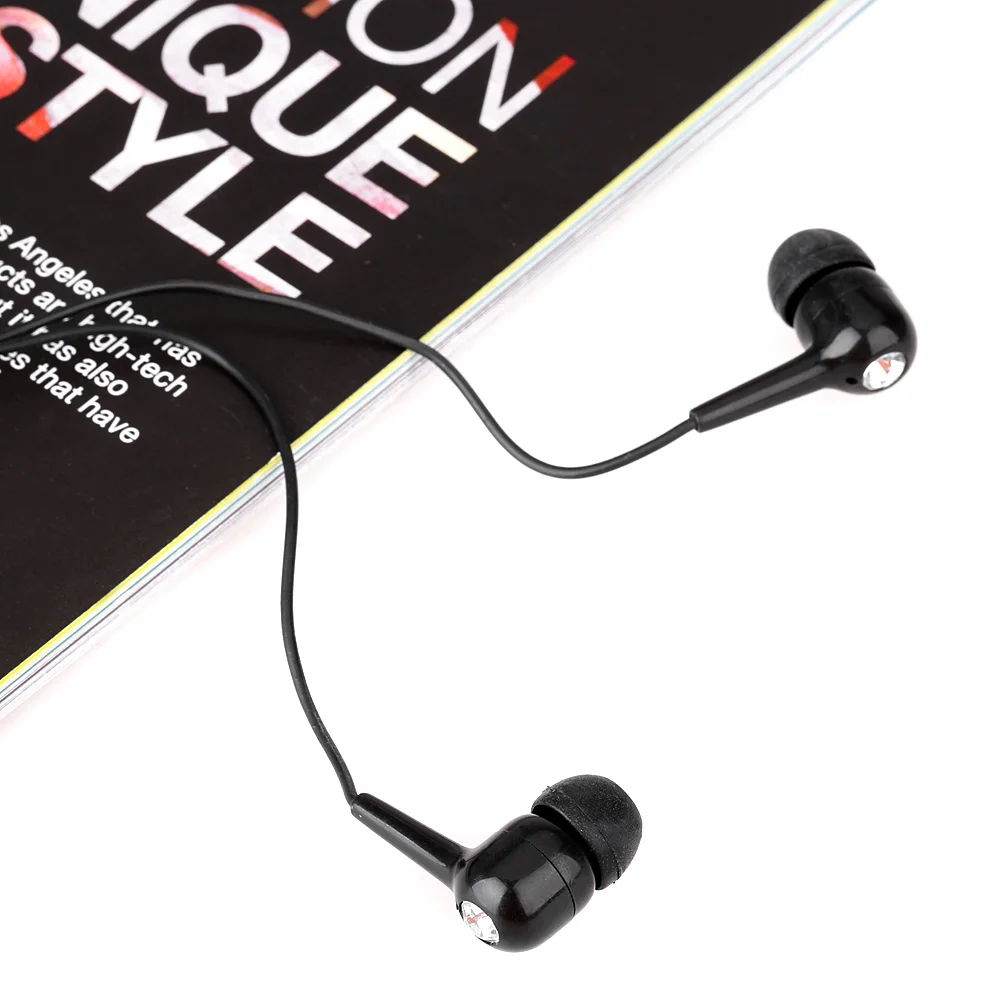 Наушники Piston Bling Stone гарнитура прослушивание музыки с наушниками Bling Stone наушники для смартфонов MP3 MP4