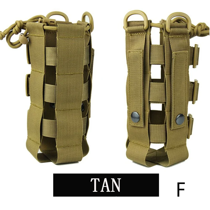 0.5L-2.5L Тактический Molle Чехол для бутылки воды Оксфорд военная фляга Чехол кобура Открытый путешествия чайник сумка с системой Molle