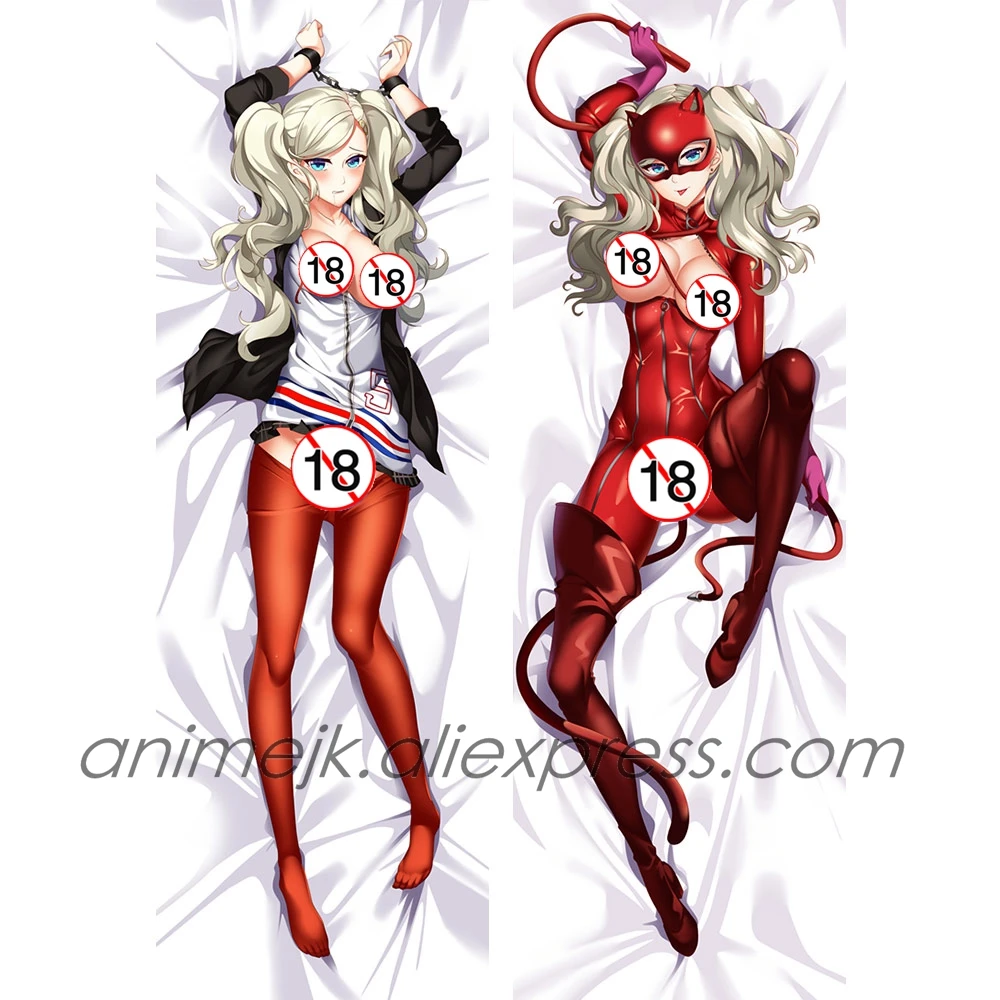 Anime Jk Persona 5 P5 Anne Takamaki Dakimakura Body Hug Pillowcase Sexy