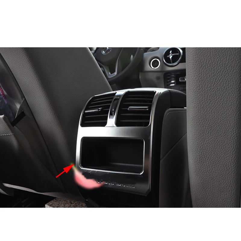 Подходит для Mercedes-Benz GLK класса X204 2009- сзади Кондиционер Vent крышка отделка