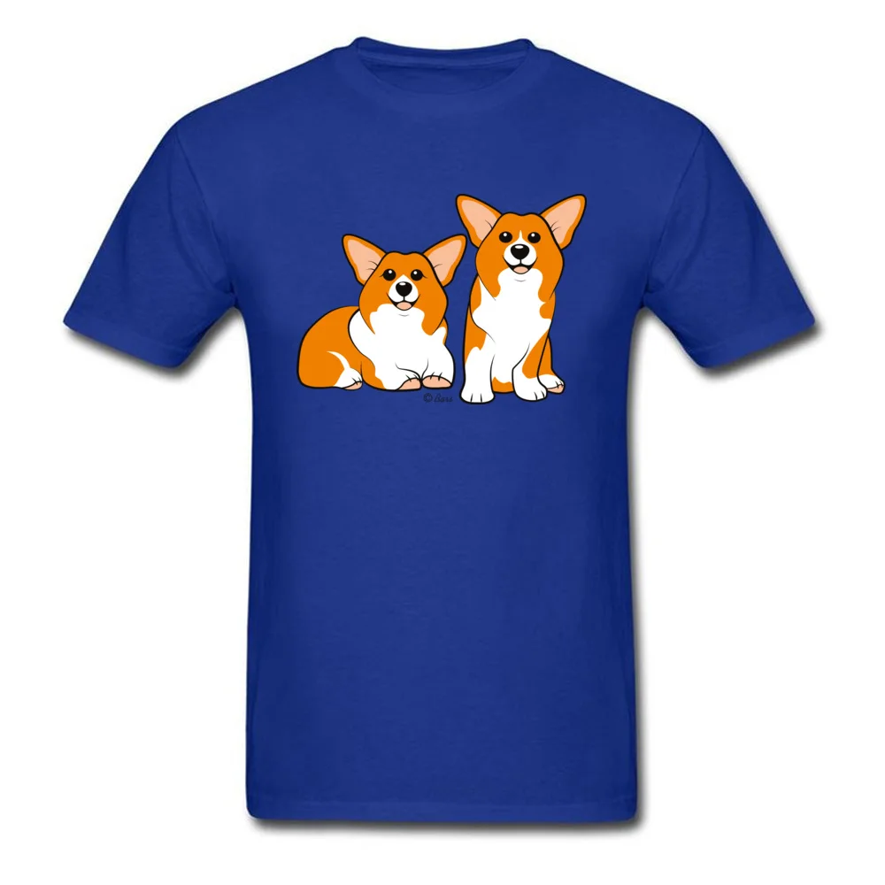 Pembroke Welsh Corgi print_blue
