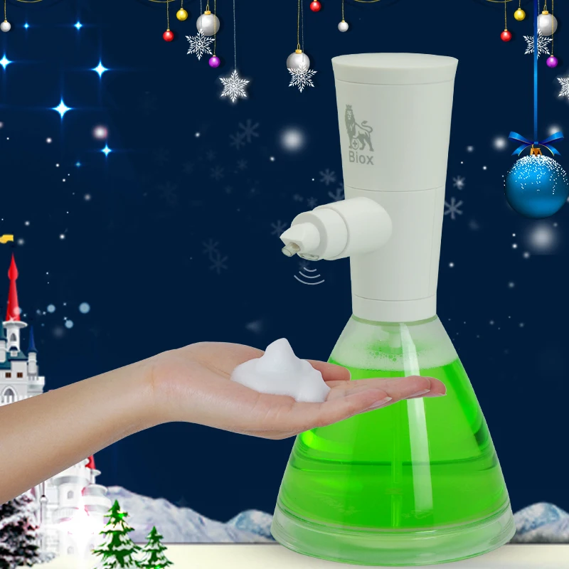 

Kamoer 500ML Automatic Foam Soap Dispenser Smart Sensor Touchless ABS Electroplated Sanitizer Dispenser for Kitchen Bathroom
