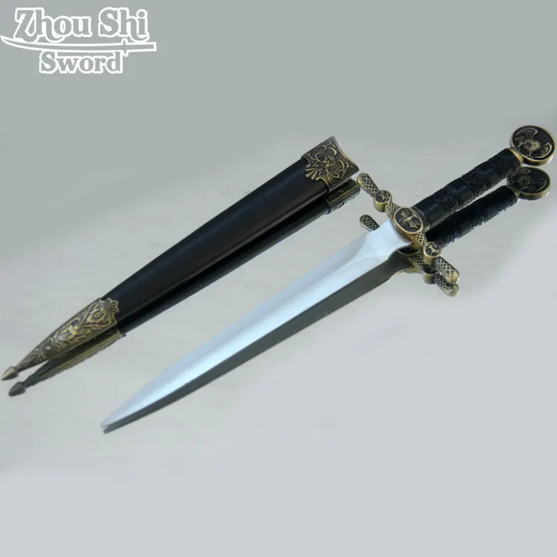 

Medieval small Sword Beautiful gift sword Unique style Stainless Steel leaves retro Home Decoration Small Sword
