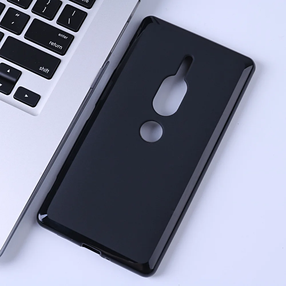 Mat Yumuşak TPU Kılıf Sony Xperia XZ2 XZ2 Kompakt Premium XZ2C XZ2P Silikon Ultra Ince İnce Arka Kapak