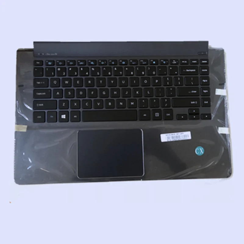 Excellent NEW Original blue laptop Laptop Palmrest with US/RU Version Keyboard for SAMSUNG NP900X4C NP900X4D 900X4 with touch version 0