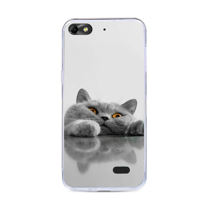Чехол для Huawei Honor 4C CHM U01 силиконовая задняя крышка из ТПУ 5 0 дюйма C8818 G Play Mini мягкие
