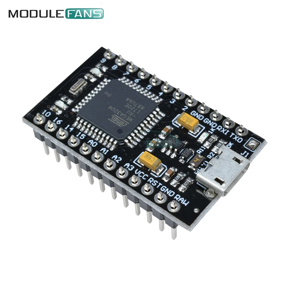 Strong Series Pro Micro ATmega32U4 3,3 V 8MHz модуль USB плата контроллера для Arduino Nano с Загрузчиком ATMEGA32U4-AU