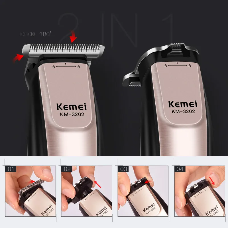 2 in1 USB Rechargeable Engraving Carving Hair Clipper with Precision for Men 0mm Baldheaded Hair Trimmer Hair Cutting Machine 34 2 in1 USB Rechargeable Engraving Carving Hair Clipper with Precision for Men 0mm Baldheaded Hair Trimmer Hair Cutting Machine 34