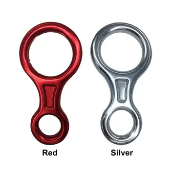 

10 Pcs Outdoor Rock Climbing Aluminum Alloy Number Eight Shaped Descent Control Device Protector Rescue Gear Equipment