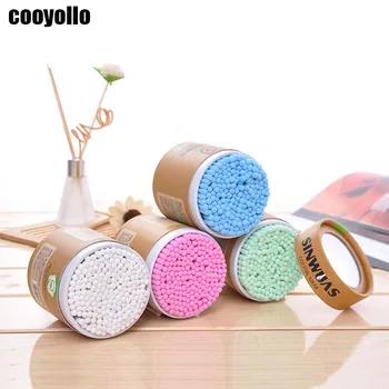 

Top Grade 200pcs Lovely Soft Cotton Swabs Disposable Sterilized Cotton Buds Cosmetic Wood Sticks Medical Health Care Cotonete