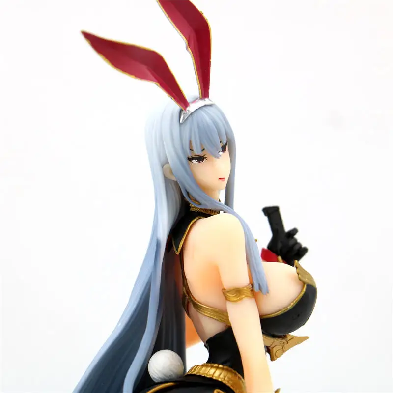 32 см Ques Q Valkyria Chronicles Selvaria Bles Bunny SPY Ver. ПВХ фигурка Аниме Сексуальная женская фигура