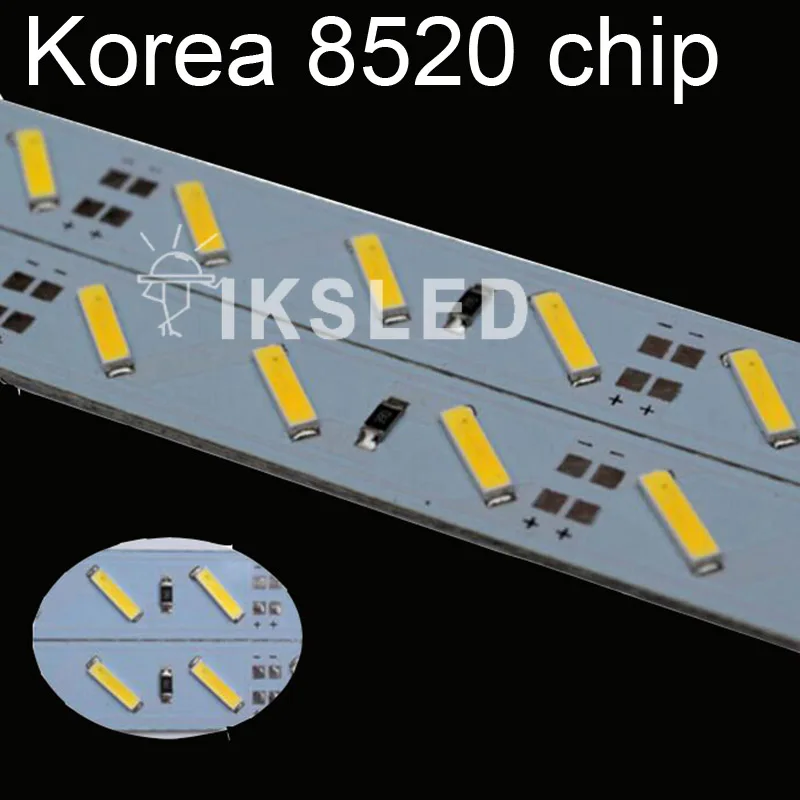 Лидер продаж 50 см * 5 шт. супер яркий Жесткий барный светильник DC12V36 led SMD 8520