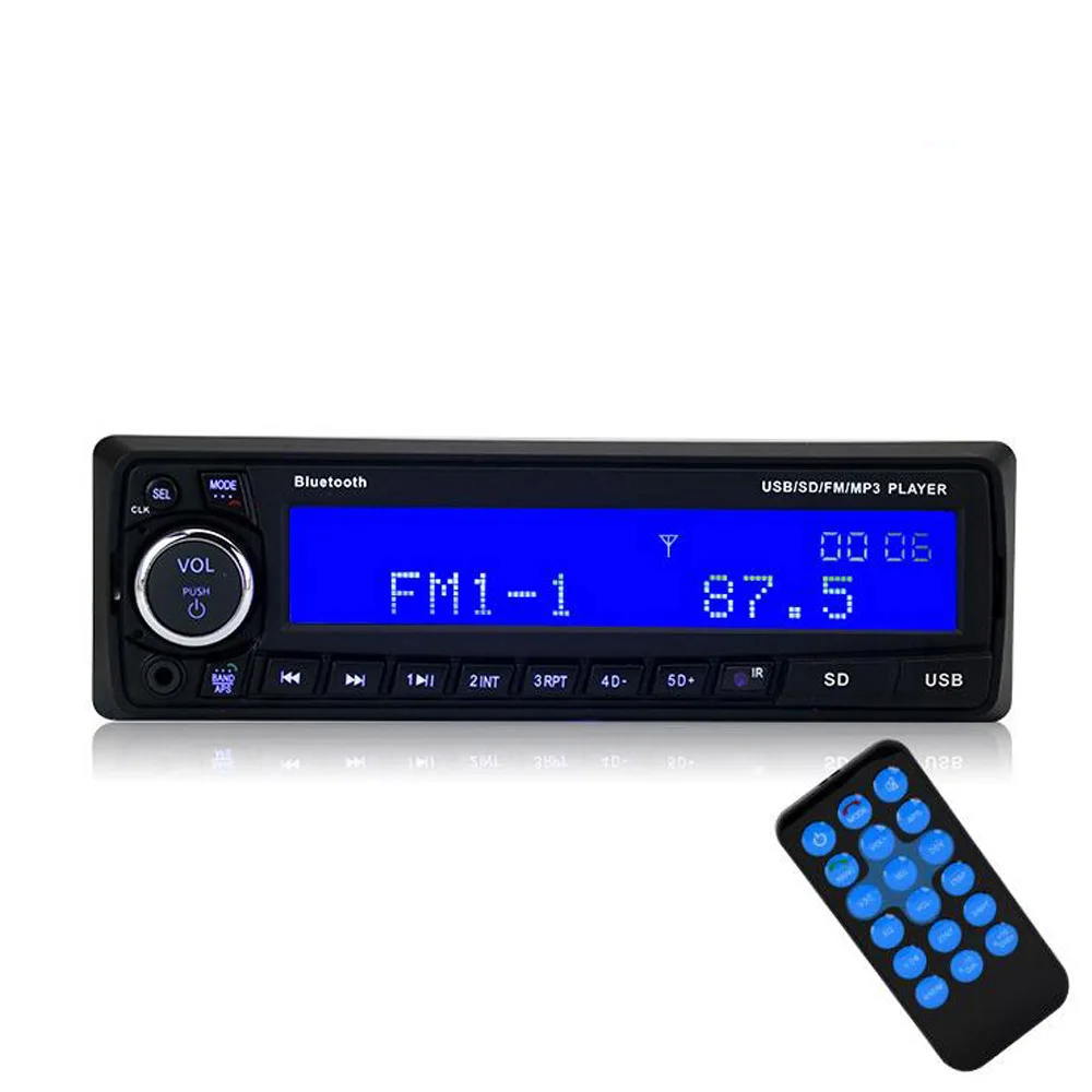 

Auto 1 Din Stereo Radio Car Audio FM Mp3 Player Bluetooth Music Radio U Disk