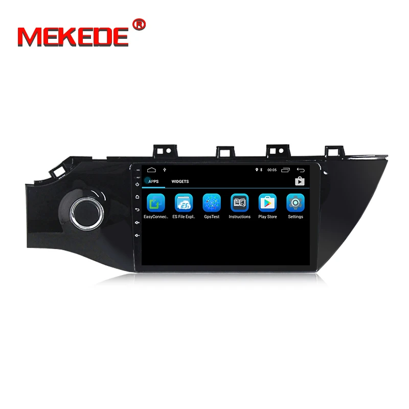 Best MEKEDE HD Car Radio Multimedia Video Player Navigation GPS Android For KIA RIO accessories sedan no dvd 2 din 4 2017 2018 rio 2