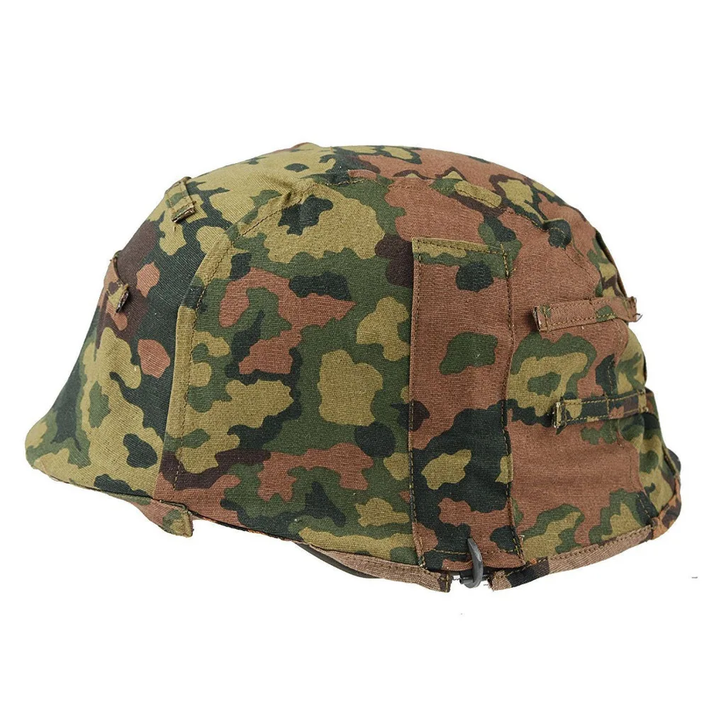 WWII WW2 German ELITE ARMY Spring And Fall Oak Camo M35 Reversible Helmet COVER
