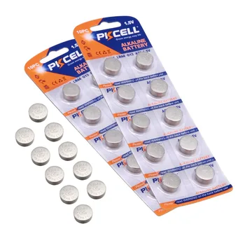 

100 pcs Alkaline Button Battery 1.5V AG13 LR44 Battery SR44 L1154 357 A76 Button Cell Batteries