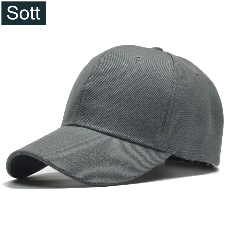 

[SOTT] 2018 Solid Baseball Cap Men Snapback Caps For Women Gorras Para Hombre Quality Trucker Cap Bone Casquette Fitted Hats