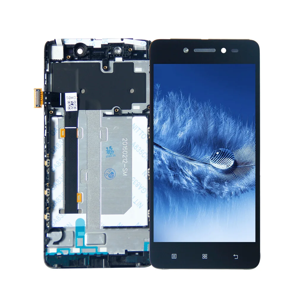 

For Lenovo S90 LCD Display Touch Panel Screen Digitizer Assembly with Frame White Black Free Tools