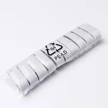 Зарядное устройство аксессуар Связки Высокое качество 500 шт./лот 1 м 8pin белый Фольга и ткань usb синхронизации данных Зарядное устройство кабель для iphone 5 6 7 X XS